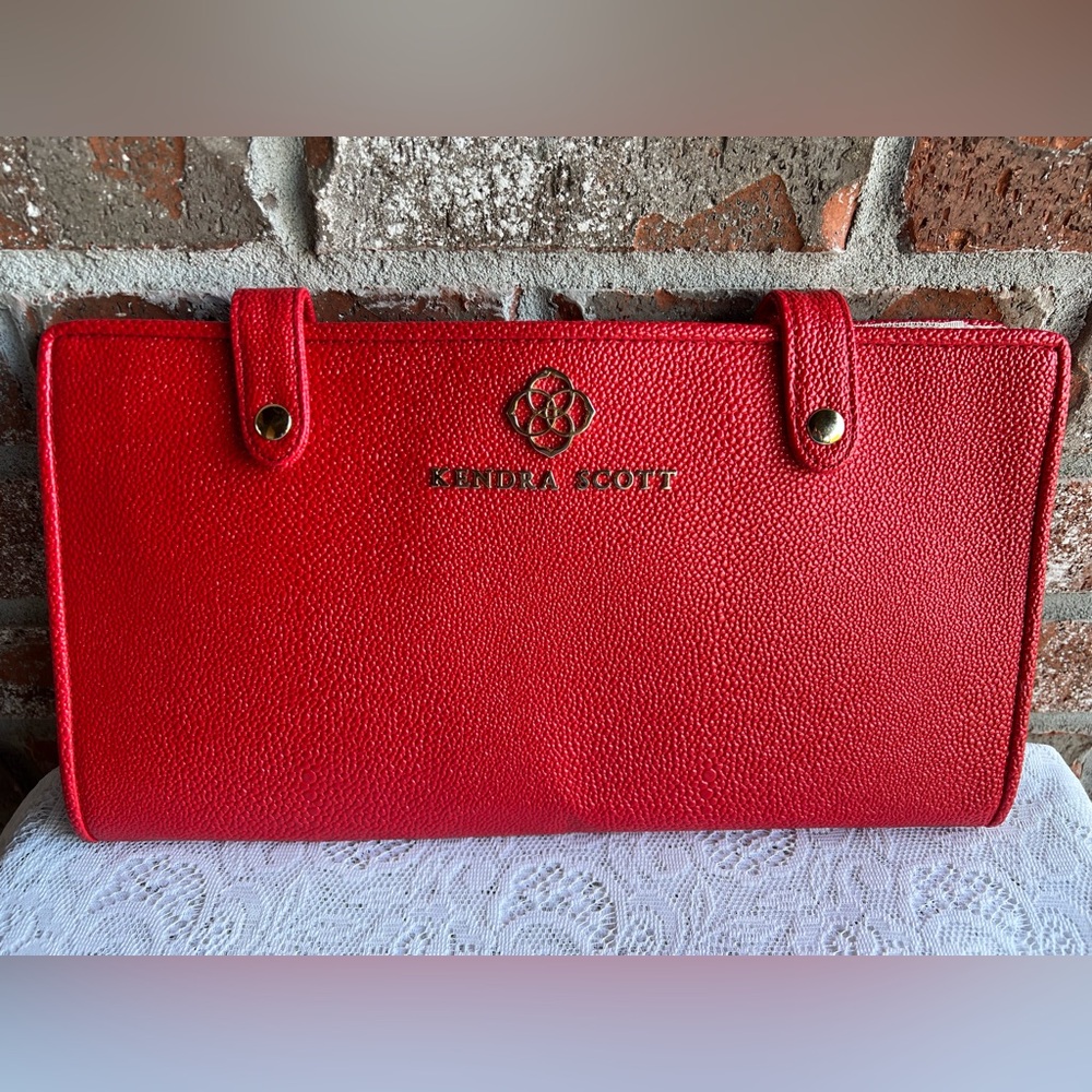 Kendra Scott Red Women's Large Jewelry Organizer